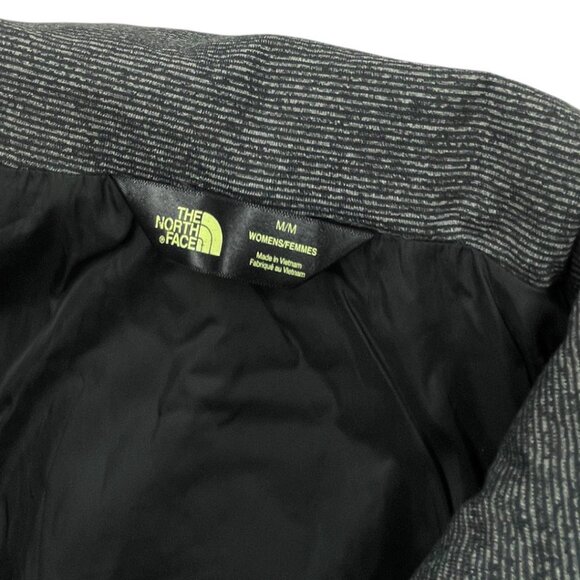 The North Face Gray Puffer Ski Snow Winter VEST Jacket Women's Medium - Picture 3 of 12